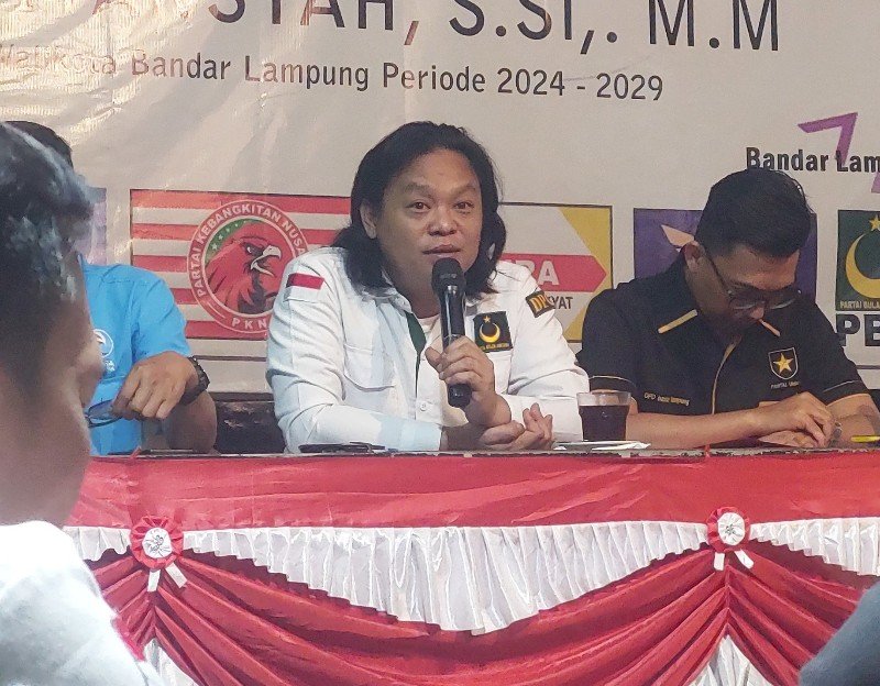 Koalisi Suara Rakyat Optimis tak Ada Kotak Kosong di Pilwakot Bandar Lampung