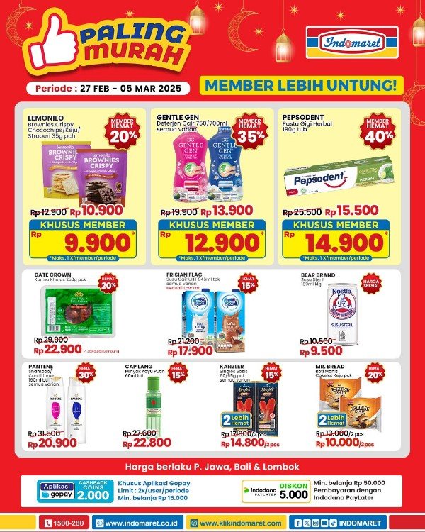 Belanja Hemat, Promo JSM Indomaret Kembali Hadir dengan Diskon Menarik