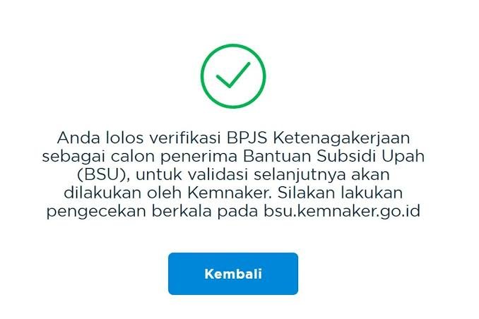 Berapa Lama Verifikasi BSU BPJS Ketenagakerjaan? Apa Penyebab BSU 2025 Tidak Cair
