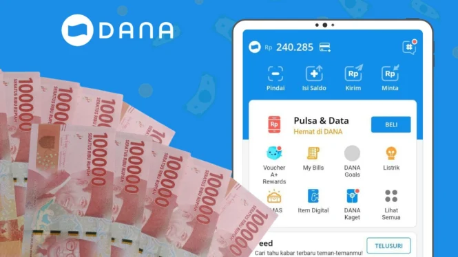 Pinjam Saldo DANA 100 Ribu tanpa KTP, Berikut Caranya