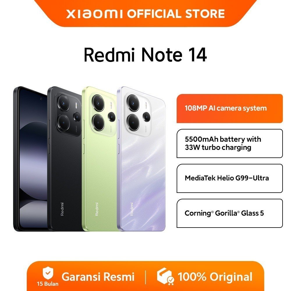 Keunggulan Baterai Redmi Note 14 5G, Kapasitas Besar dan Pengisian Cepat