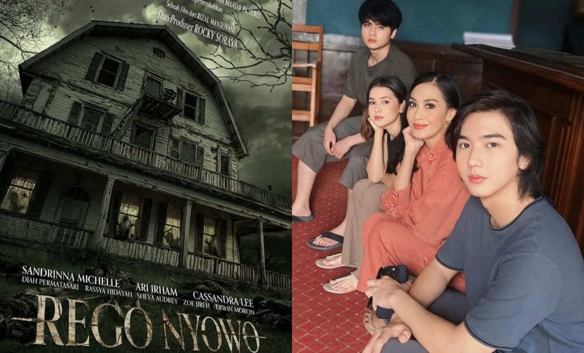 Sandrinna Michelle Bakal Reuni Dengan Ari Irham di Film Rego Nyowo