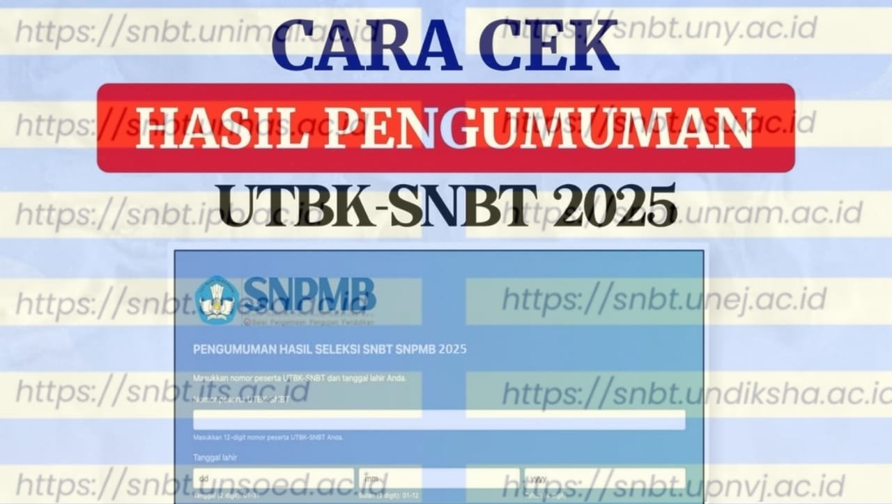 Link Mirror Pengumuman UTBK SNBT 2025