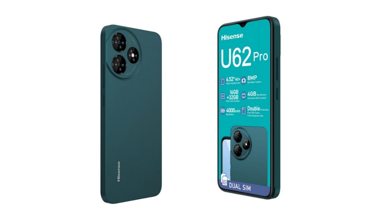 Hisense U62 Pro, HP Under 1 Juta Dengan Baterai 4000mAh