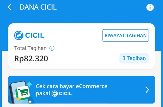 Cara Mengaktifkan Fitur Dana Cicil di Aplikasi Dana