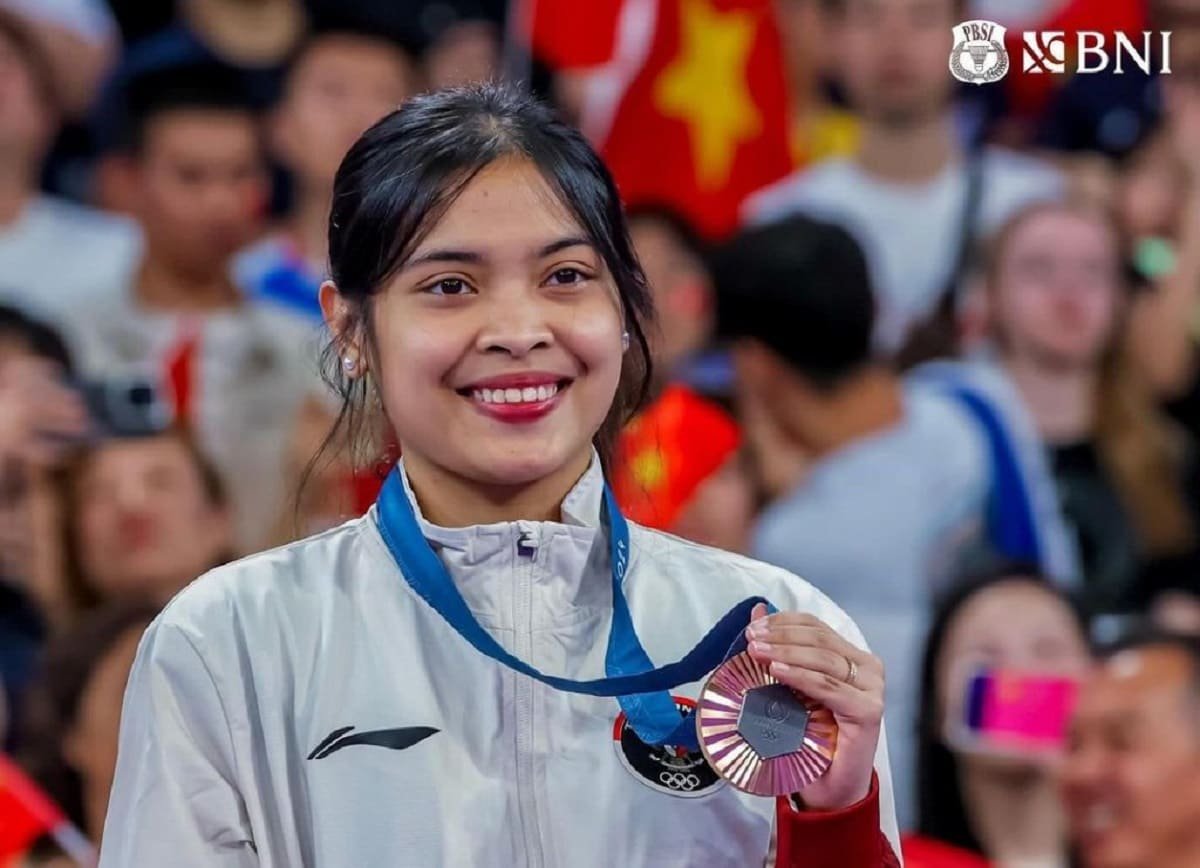 Lewat Gregoria Mariska Tunjung, Indonsia Raih Medali Pertama di Olimpiade Paris 2024