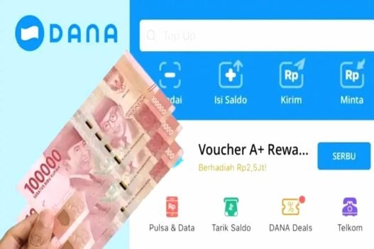 Cara Baru Pinjam Saldo Dana Rp100 Ribu Tanpa KTP dan Tanpa Bunga, Aman & Resmi Terdaftar OJK
