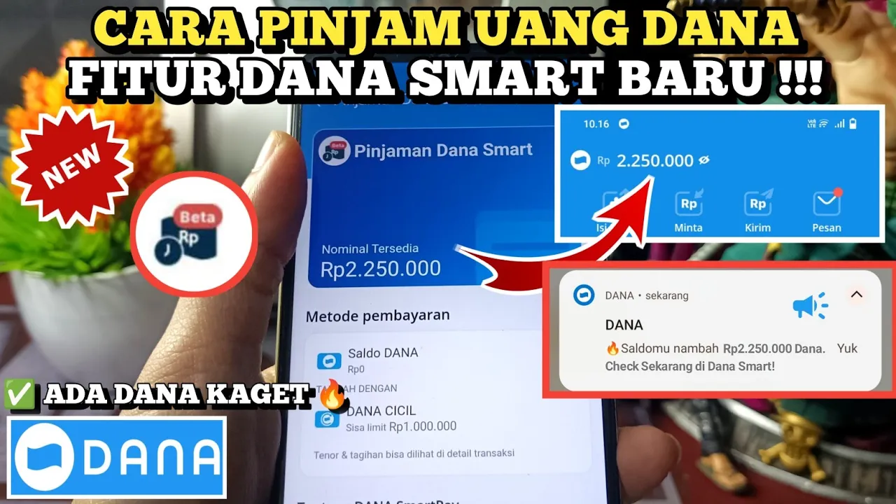 CARA BARU Pinjaman Dana Cicil Lewat Fitur Baru Ini, Cair Cuma 3 Menit Saja, Ayo Gaskeeen