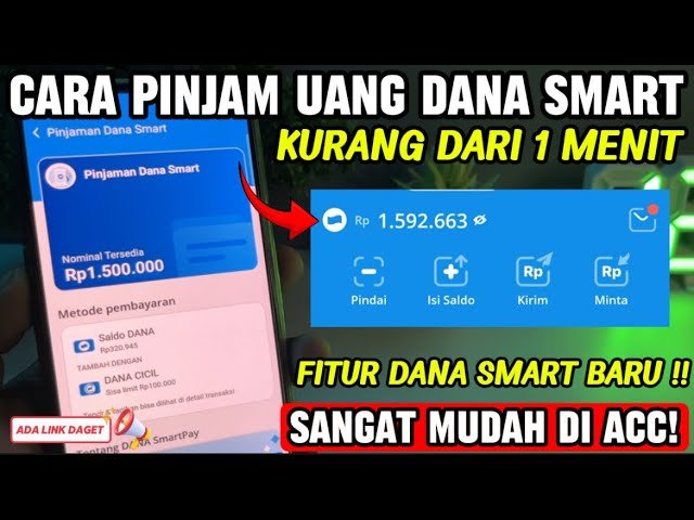 GERCEP Pinjaman Saldo Dana Langsung Cair dengan Pinjam Saldo Dana 100 Ribu Langsung Dikirim ke e-Wallet Kamu