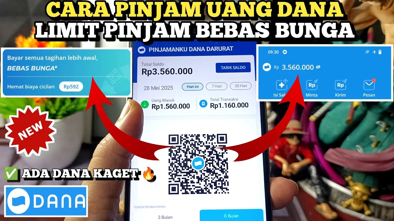 GAMPANG Cara Mudah Pinjam Saldo Dana 100 Ribu tanpa KTP, Bisa Hindari Riba dan Bunga Tinggi