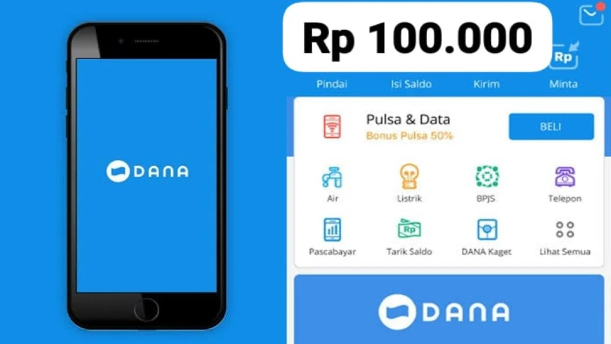 Pinjam Saldo Dana 100 Ribu Tidak Perlu Verifikasi KTP, Coba Ikuti Langkahnya Berikut Ini